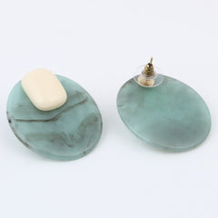 AQUA DRIFT STUD EARRING