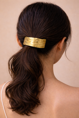 Golden Crush Luxe Hair Tie