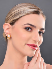 Molten Metal Gold Studs