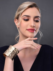 Self Embossed Statement Cuffs