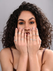 Lunar Luxe Silver Stack