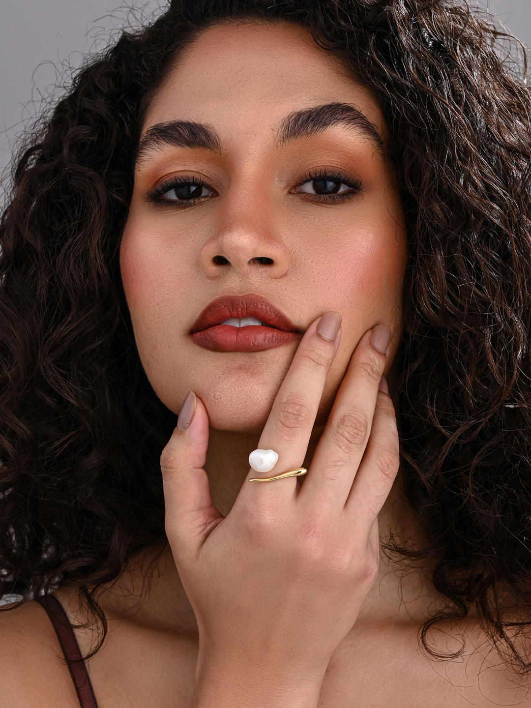 Aurora Baroque Pearl Ring