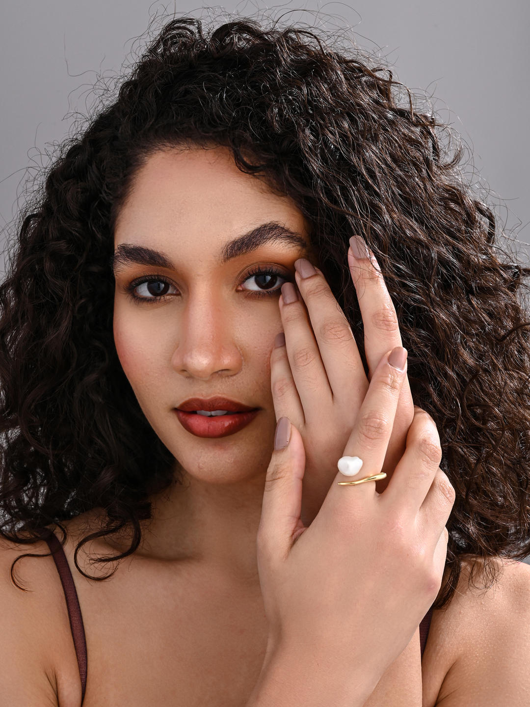 Aurora Baroque Pearl Ring