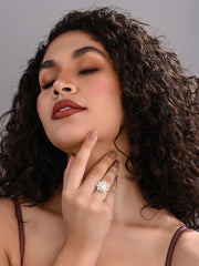 Ocean Blossom Adjustable Ring