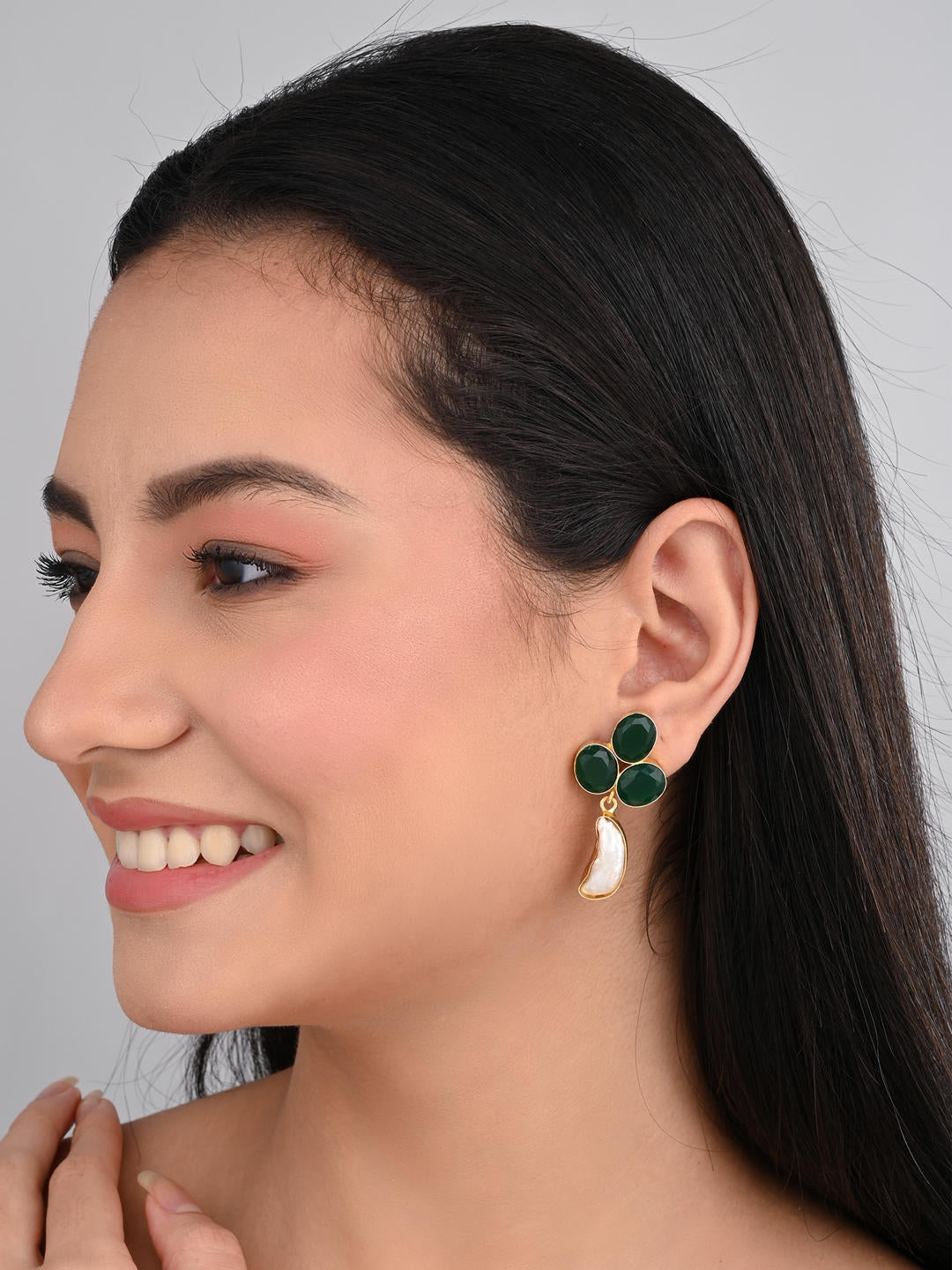 Forest Pearl Earrings
