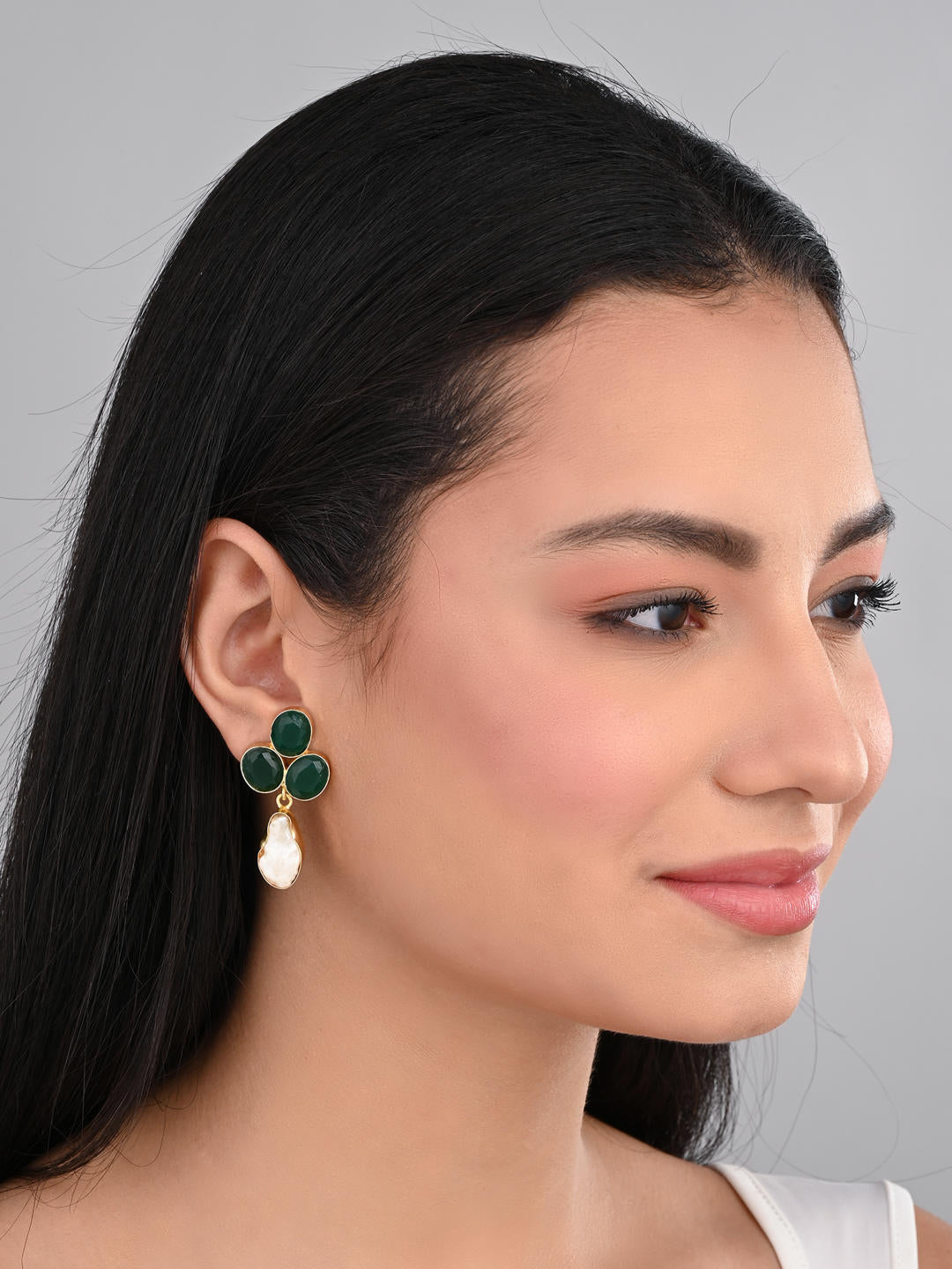 Forest Pearl Earrings