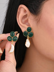 Forest Pearl Earrings