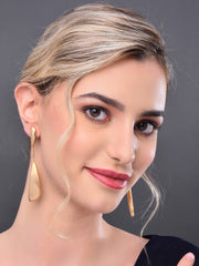 Elegant Tassel Gold Earring