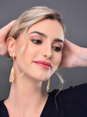 Elegant Tassel Gold Earring