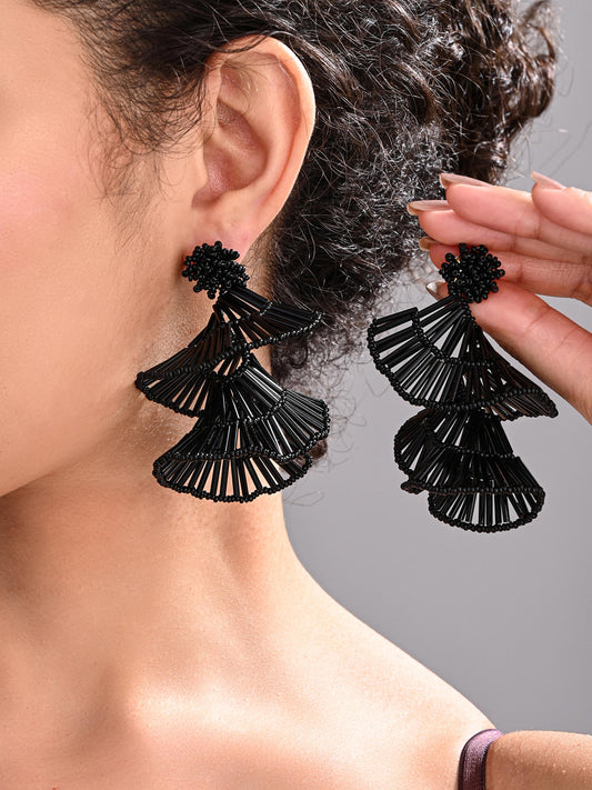 Midnight Drape Earrings