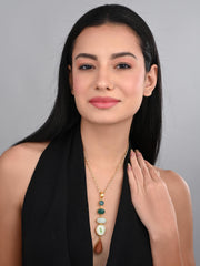 Forest Drop Pendant Necklace