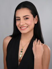 Forest Drop Pendant Necklace