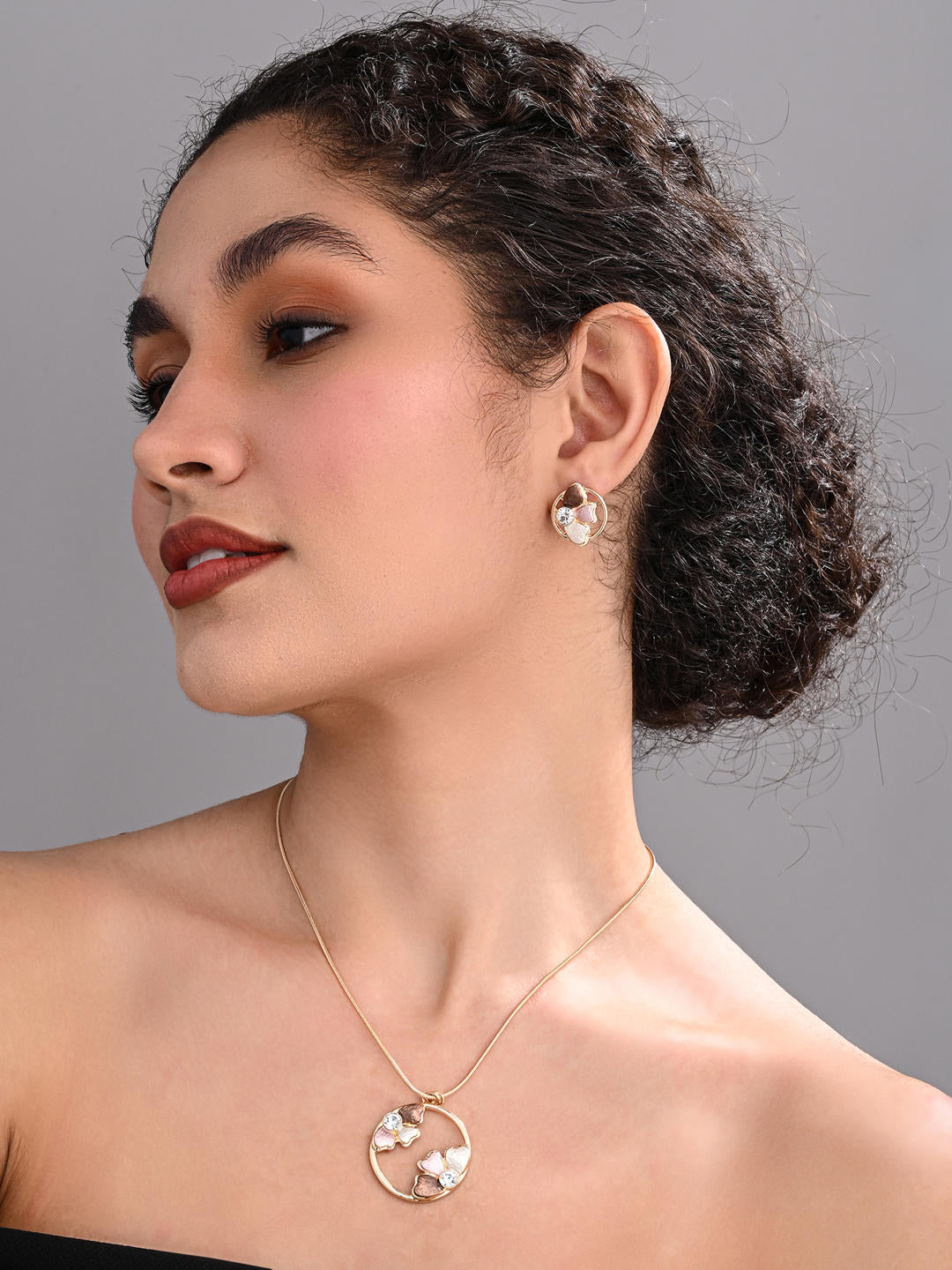 Blush Harmony Necklace Set
