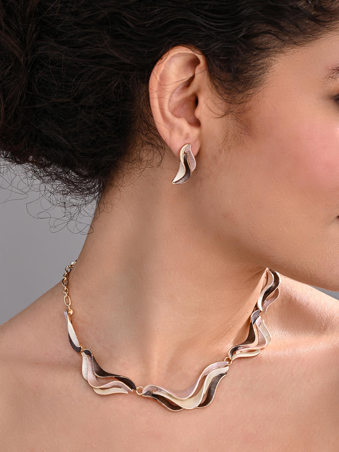 Mocha Flow Necklace Set
