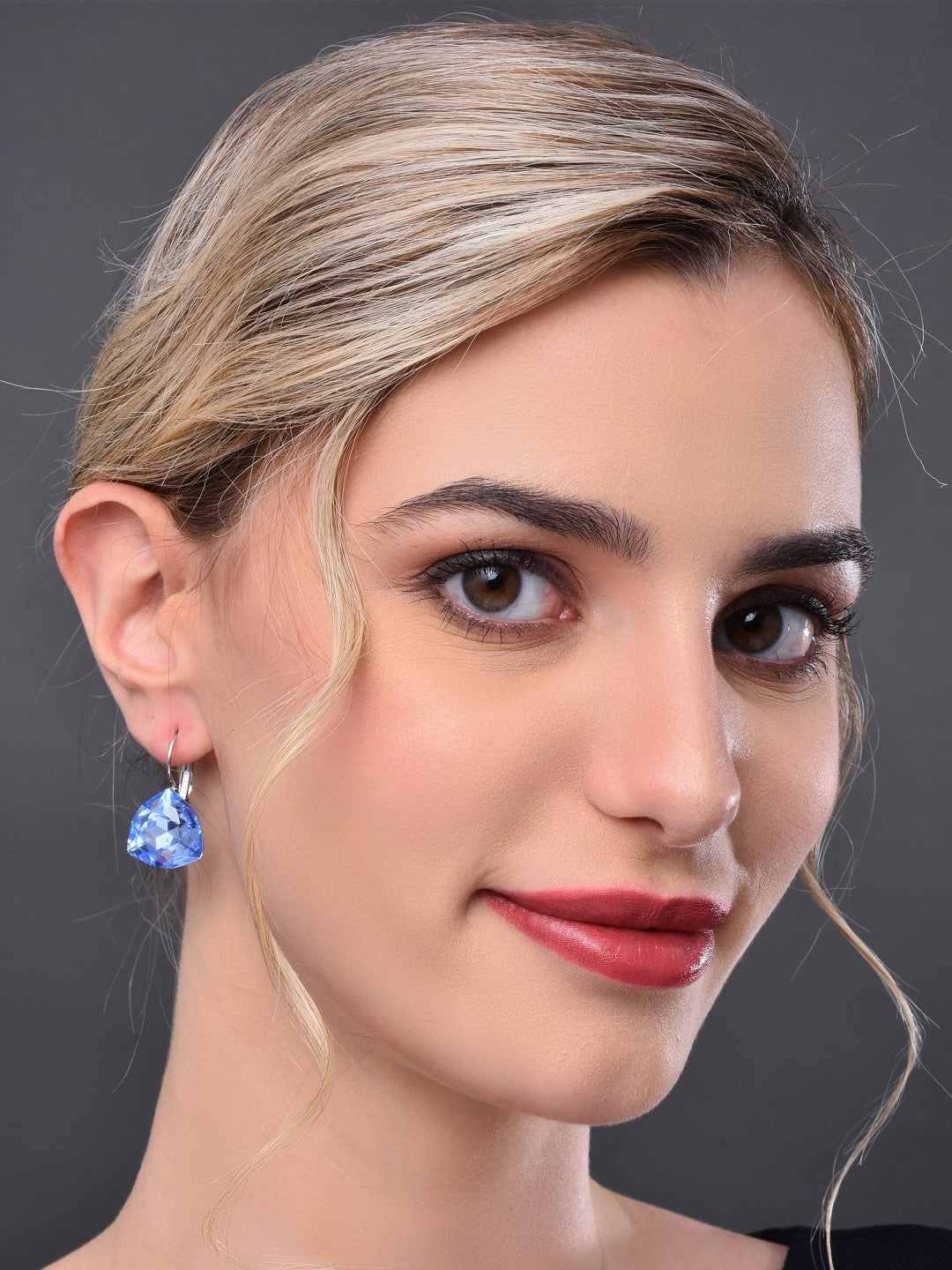 Water Drop Sapphire  Earring