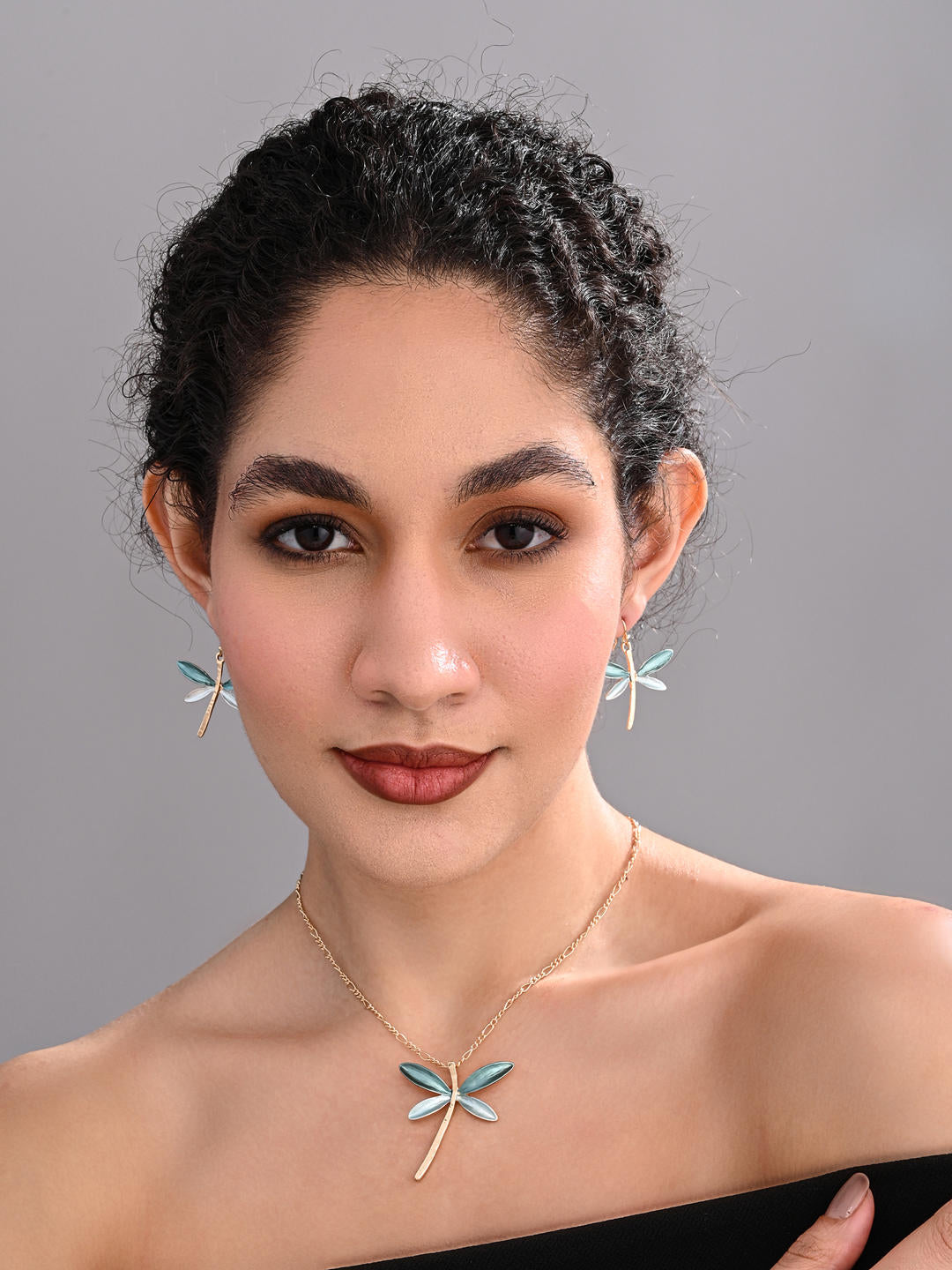 Mint Glow Dragonfly Set