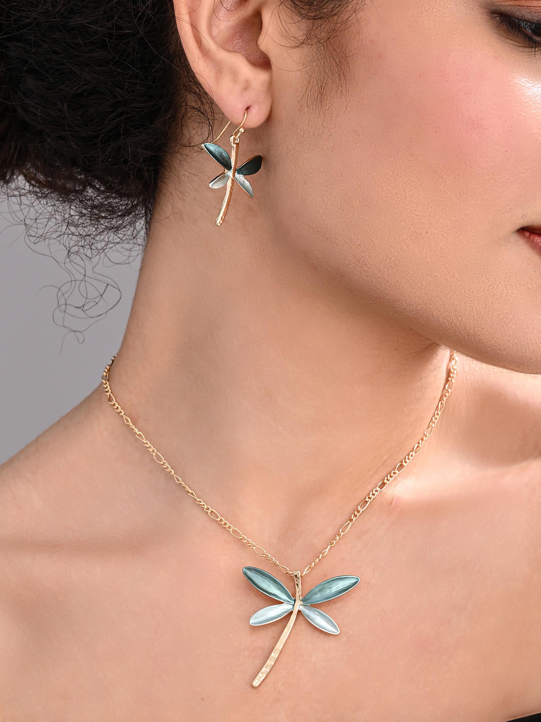 Mint Glow Dragonfly Set