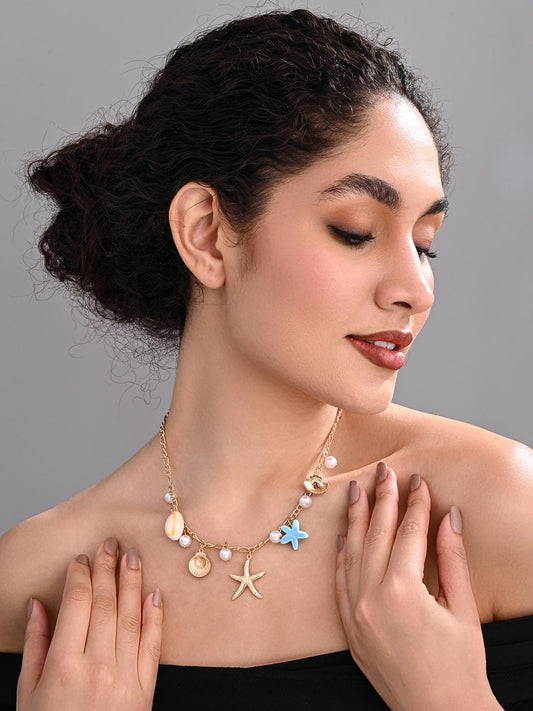 Ocean Dreams Charm Necklace