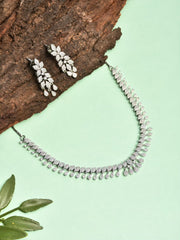 Moonlit Diamond Necklace Set