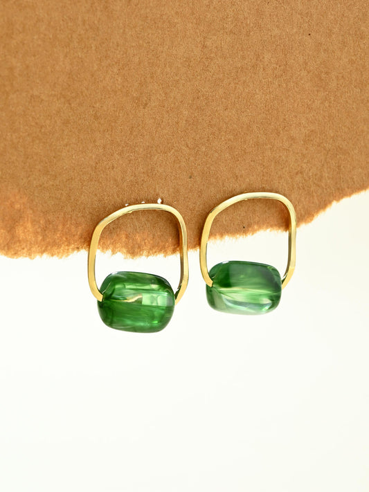 Emerald Edge Studs