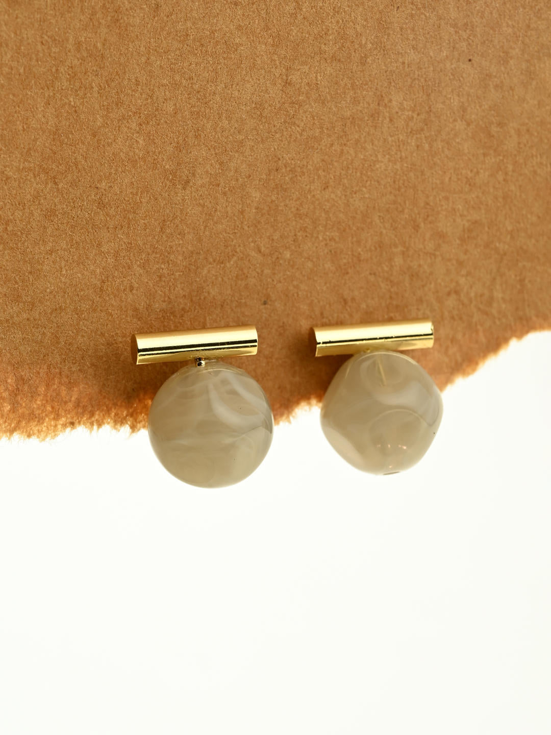Smoky Quartz Studs