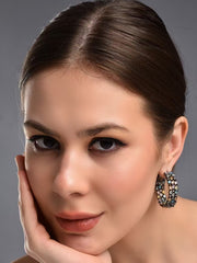Multi Colour Hoop Earring