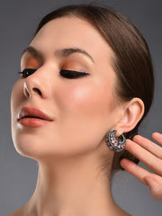 Petal Glow Hoop Earring