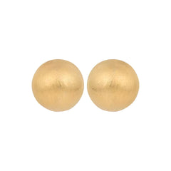 Minimalist Ball Design Stud Golden Earring