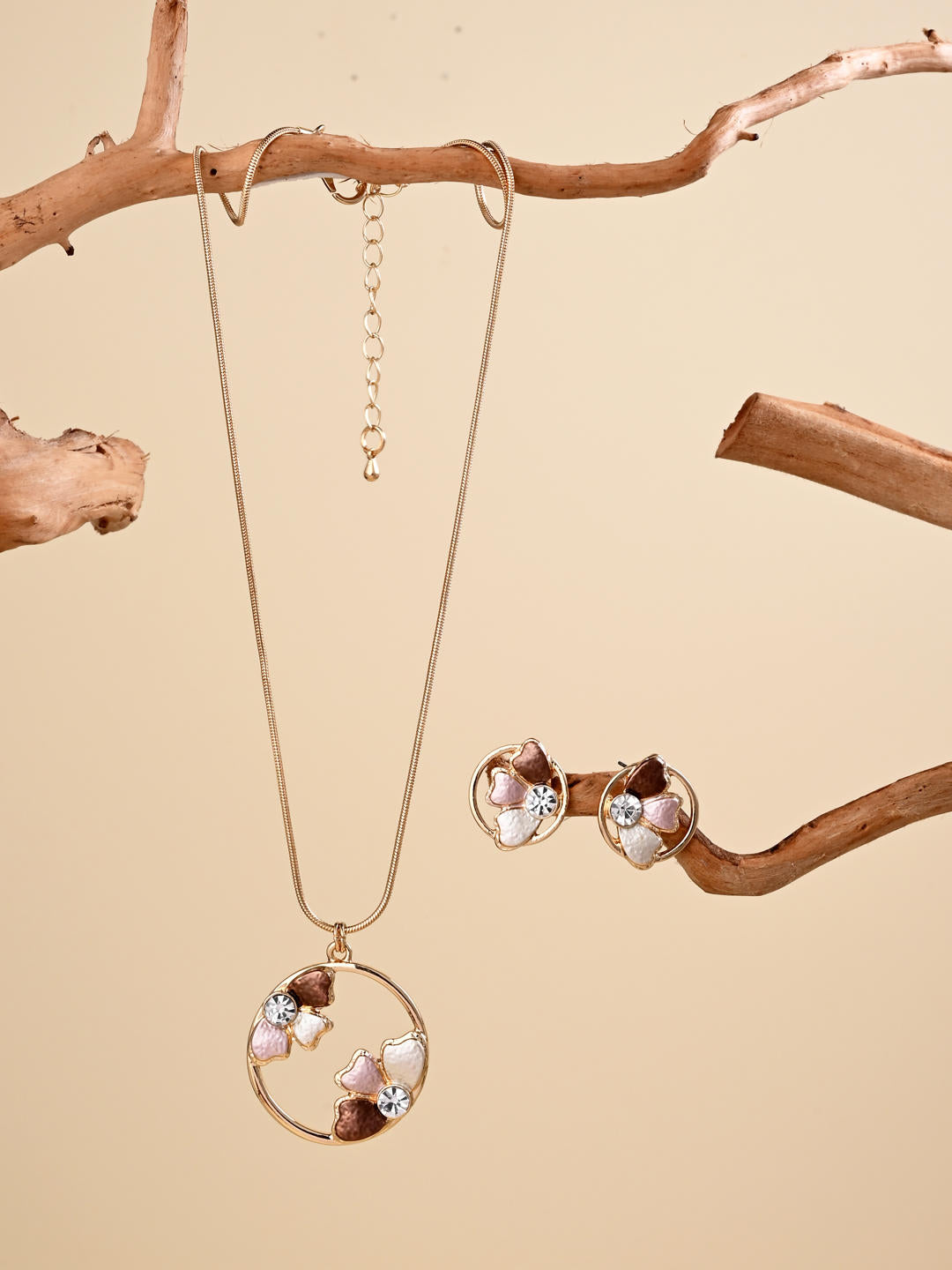 Blush Harmony Necklace Set