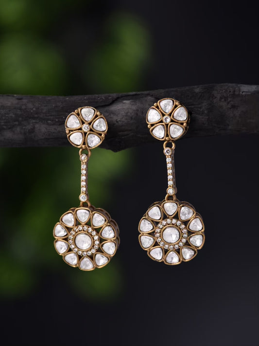 Kundan Blossom Drops