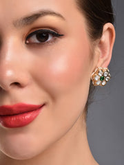 Verdant Polki Studs