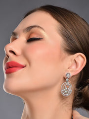 Elegant Oval Diamond Drops