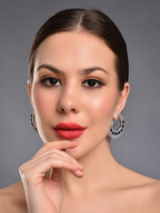 Lunar Blue Sparkle Earring