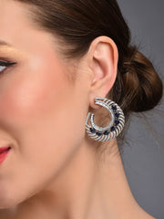 Lunar Blue Sparkle Earring