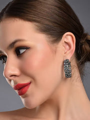Sage Green Hoop Earrings