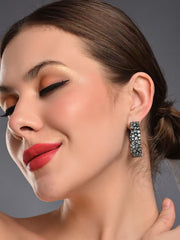 Sage Green Hoop Earrings