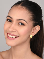 18k gold plated Stud Earring