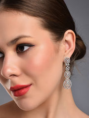 Luminous Diamond Layer Earring