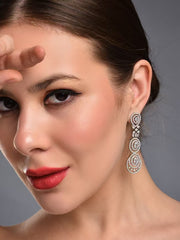 Luminous Diamond Layer Earring