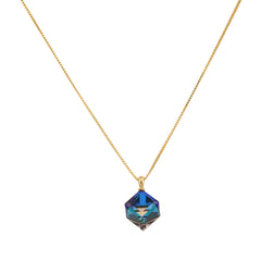 Rainbow Stone Pendant Necklace