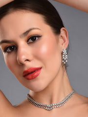 Moonlit Diamond Necklace Set