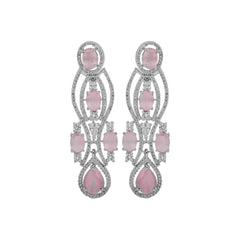 Rose Petal Diamond Necklace Set