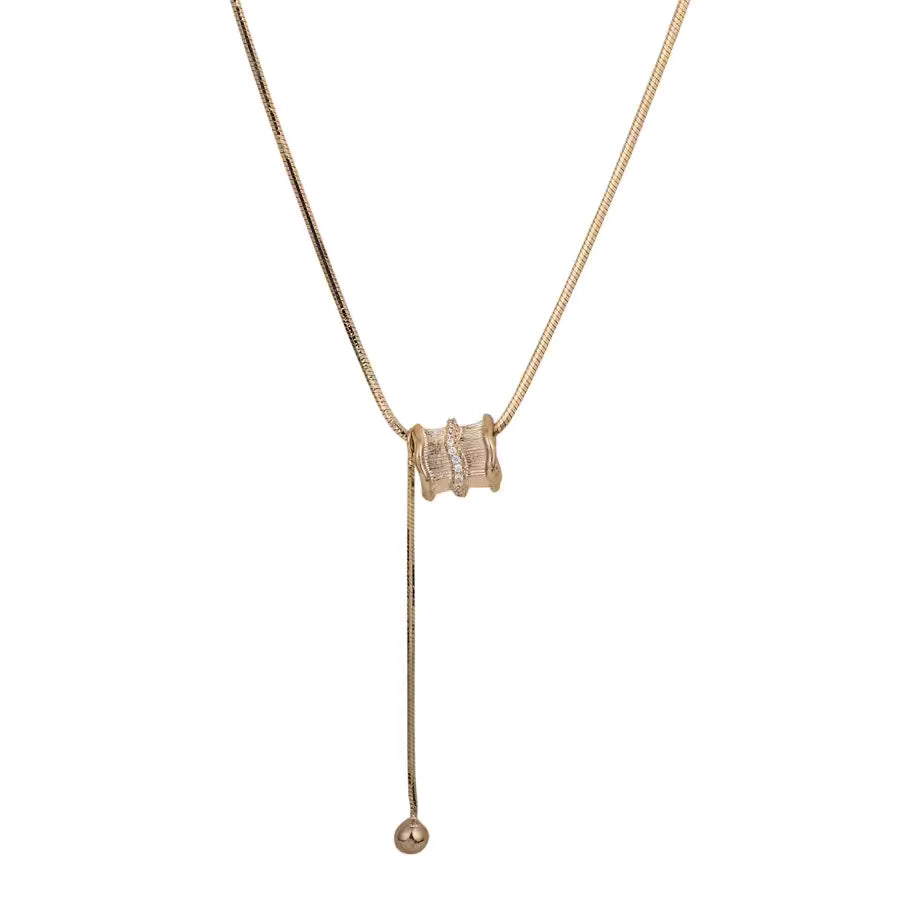 Gold Adjustable Necklace