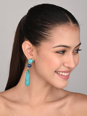Ocean Echo Drop Earrings