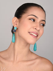 Ocean Echo Drop Earrings