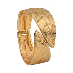 Leaf Gold Bangle