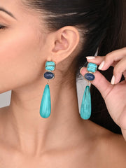 Ocean Echo Drop Earrings