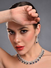 Eternal Blue Pearl Splendor Necklace