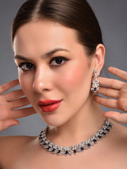 Eternal Blue Pearl Splendor Necklace