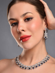 Eternal Blue Pearl Splendor Necklace